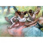 Puzzle  Ravensburger-14847 Degas Edgar - Quatre Ballerines sur la Scène