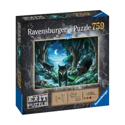 Ravensburger-15028 Exit Puzzle - Histoires de Loups