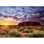 Puzzle  Ravensburger-15155 Ayers Rock en Australie