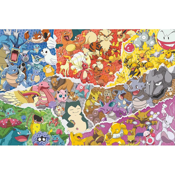 Puzzle Ravensburger-16845 Pokémon Allstars