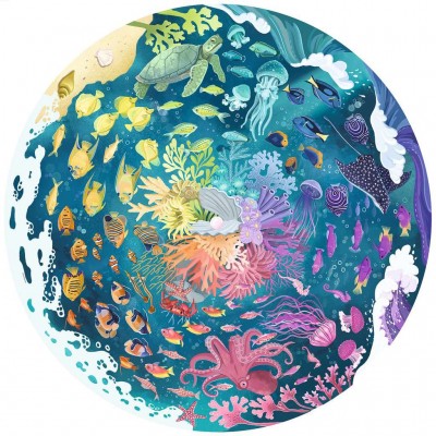 Puzzle Ravensburger-17170 Circle of Colors - Océans