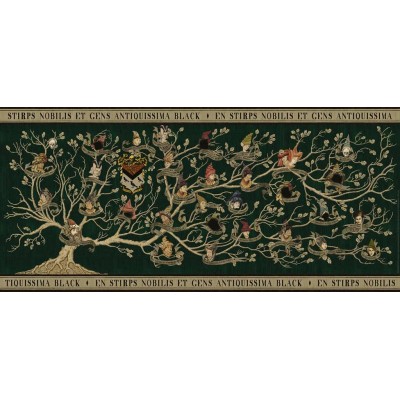 Puzzle Ravensburger-17299 Harry Potter - Arbre Généalogique