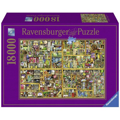 Puzzle Ravensburger-17825 Colin Thompson: Bibliothèque Magique