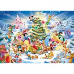 Puzzle  Ravensburger-19287 Noël avec Disney