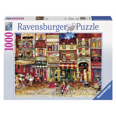 Puzzle Ravensburger-19408 Rue de France