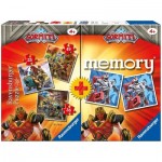  Ravensburger-20519 Multipack - Memory et 3 Puzzles - Gormiti