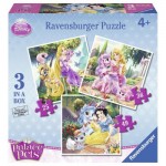   3 Puzzles - Disney Princess