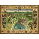 Puzzle   Harry Potter - La Carte de Poudlard