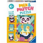   Mix and Match Puzzles - Funny Animals