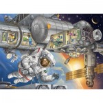 Puzzle   Pièces XXL - Sur la station spatiale