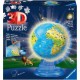 Puzzle 3D - Mappemonde en Allemand