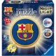 Puzzle Ball 3D avec Led - FC Barcelone