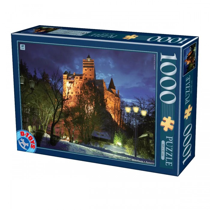Puzzle   Château de Bran (Dracula) la Nuit