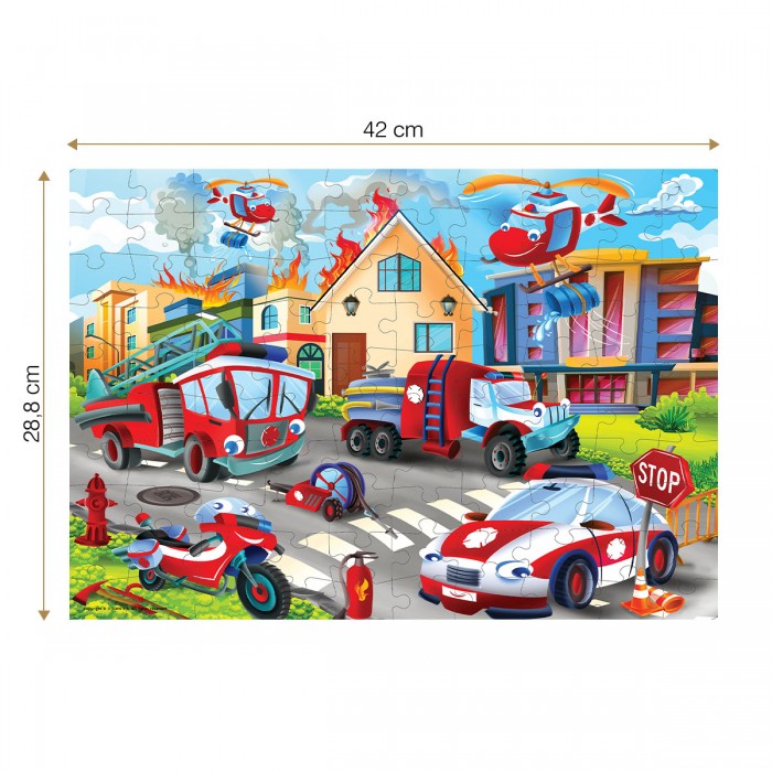 Puzzle   Engins de Pompiers