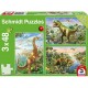 3 Puzzles - Dinosaures