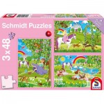   3 Puzzles - Princesses