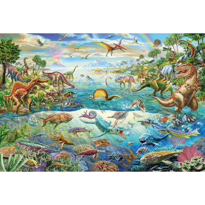 Puzzle Schmidt-Spiele-56253 Dinosaures