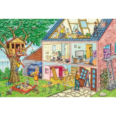 Puzzle Schmidt-Spiele-56375 The Hardworking Craftsmen