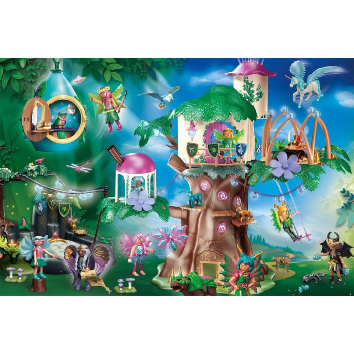 Puzzle  Schmidt-Spiele-56480 Ayuma - La Forêt Magique des Fées