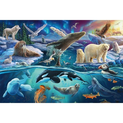 Puzzle Schmidt-Spiele-56484 Les animaux du Grand Nord
