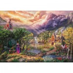 Puzzle  Schmidt-Spiele-58037 Disney, Blanche-Neige et la Reine