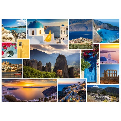 Puzzle Schmidt-Spiele-58338 Passez des vacances en ... Grèce