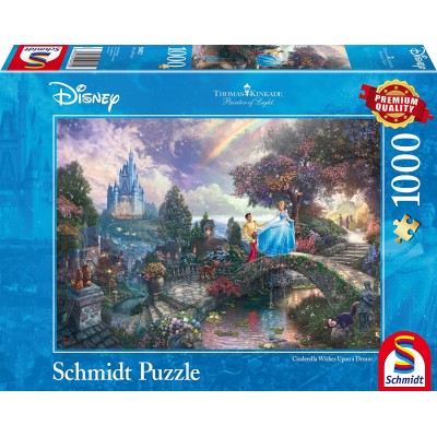 Puzzle Schmidt-Spiele-59472 Thomas Kinkade - Cendrillon