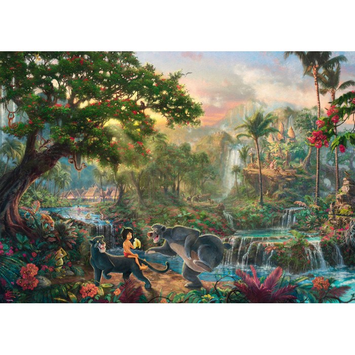 Thomas Kinkade - Le Livre de la Jungle