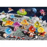 Puzzle  Schmidt-Spiele-59945 SpaceBubbles - Sur la lune
