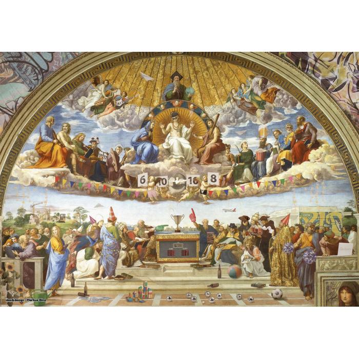 Puzzle   La Dispute du Saint-Sacrement 2024