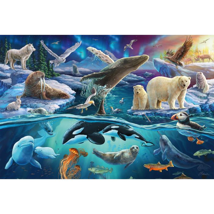 Puzzle   Les Animaux du Grand Nord