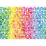 Puzzle   Triangles multicolores