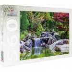 Puzzle   Waterfall At Japanese Garden, Bonn, Germany