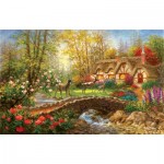 Puzzle  Sunsout-19146 Nicky Boehme - Visiting