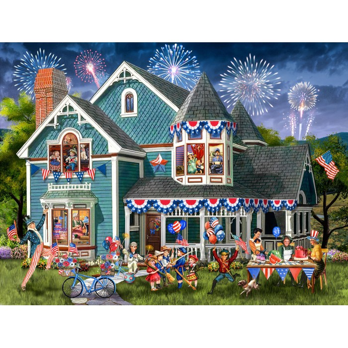 Puzzle  Sunsout-23068 Pièces XXL - Fête Nostalgique