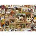 Puzzle  Sunsout-27256 Pièces XXL - Barbara Behr - On the Farm