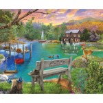 Puzzle  Sunsout-31706 Profiter de la Vue