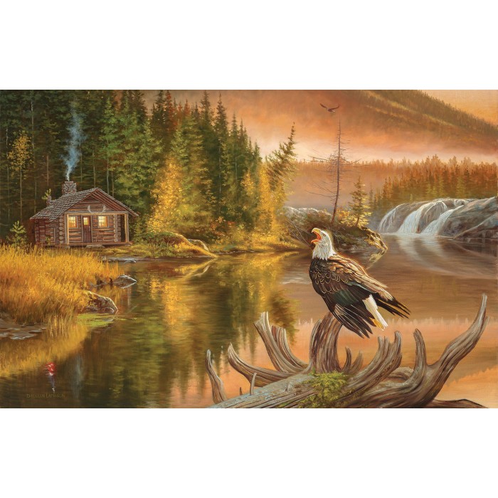 Puzzle  Sunsout-50128 Lambson Wildlife Art - Merica