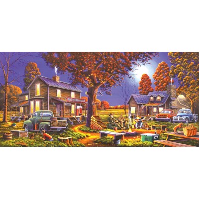 Puzzle Sunsout-51320 Geno Peoples - Maple Spring Retreat