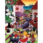 Puzzle  Sunsout-54011 Pièces XXL - El Mercado