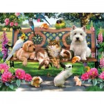 Puzzle  Sunsout-54942 Pièces XXL - Pets in the Park