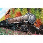 Puzzle  Sunsout-61704 Locomotive Skagway