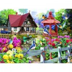 Puzzle  Sunsout-61928 Pièces XXL - Maison d'Été