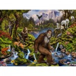 Puzzle  Sunsout-70811 Pièces XXL - King of the Forest