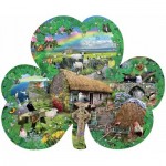 Puzzle  Sunsout-95756 Lori Schory - Irish Charm