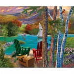 Puzzle   Bigelow Illustrations - Lakeside View