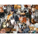 Puzzle   Pièces XXL - Cat Collage
