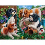Puzzle   Pups in the Garden