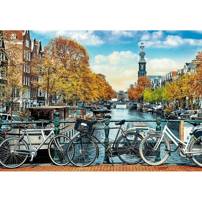  Trefl-Prime-10702 Trefl Prime Puzzle - Automne à Amsterdam - Pays-Bas