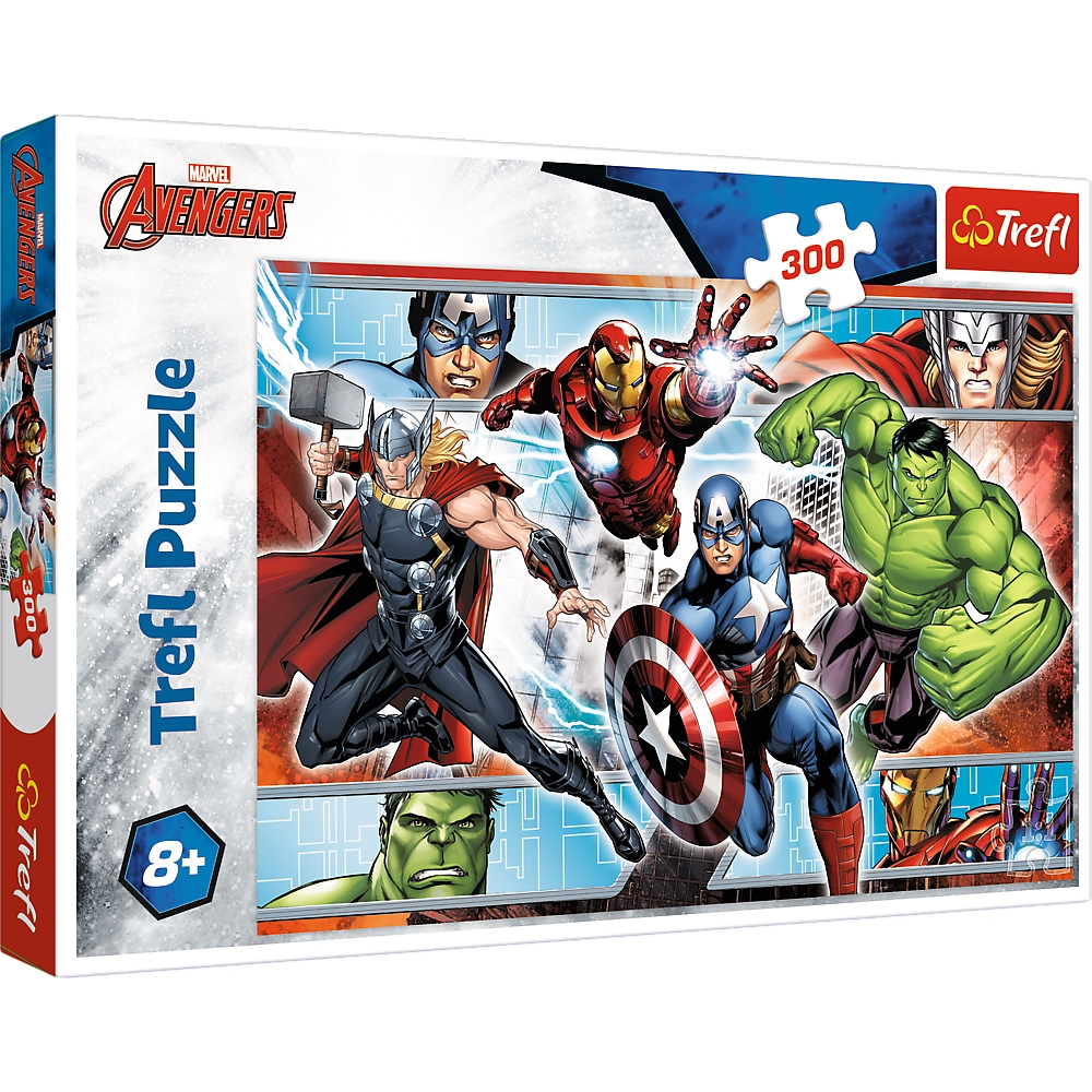 Puzzle Avengers Trefl-23000 300 pièces Puzzles - Affiches, Cinéma, Publicité